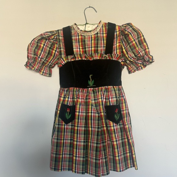 Girls vintage dress 1950’s, European - Picture 5 of 10